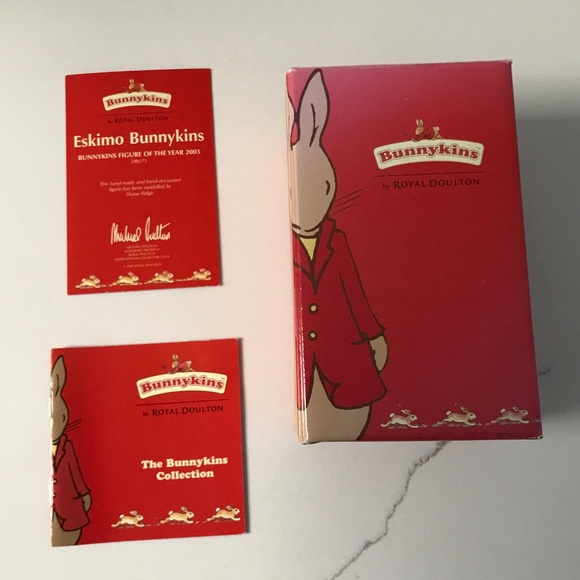 Bunnykins of the Year 2003 Royal Doulton Figurine “Eskimo” DB275 - Picture 13 of 13